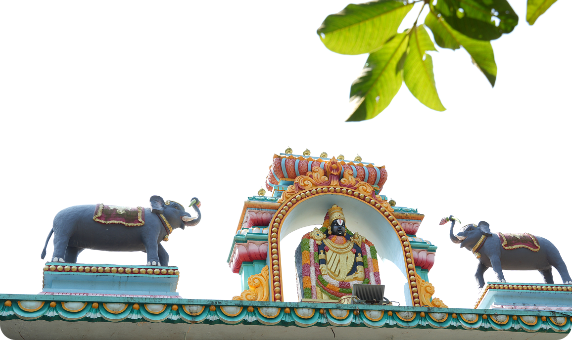 Temple landscape